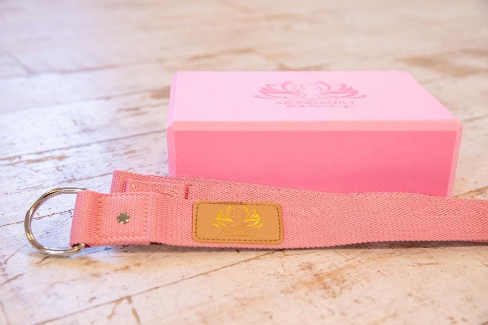 Block & Strap Set abundantlyashley Pink