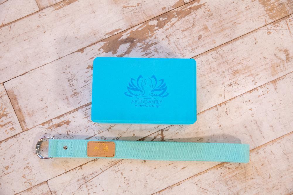 Block & Strap Set abundantlyashley Turquoise